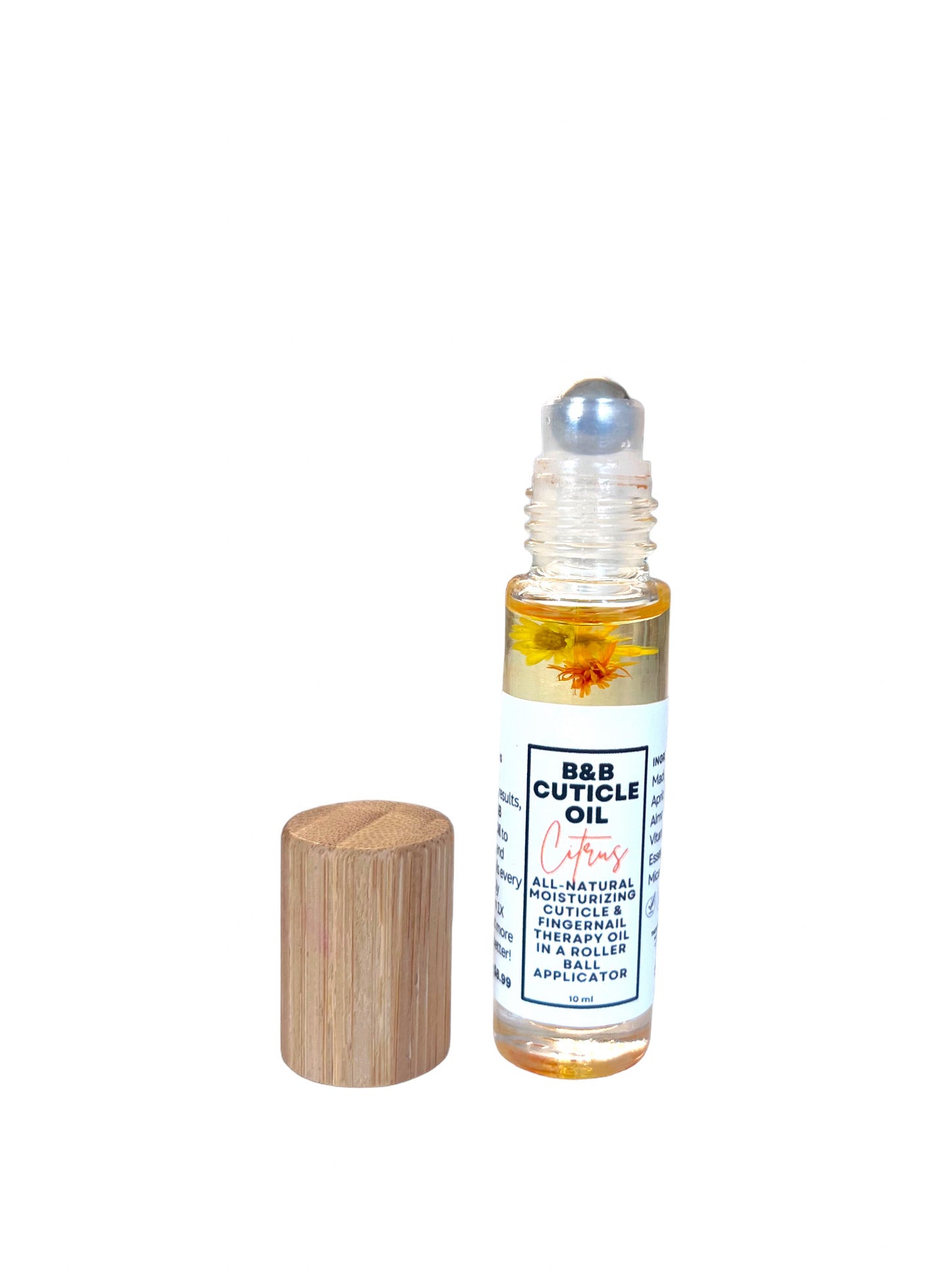 B&B All-Natural Cuticle Oil with Rollerball Applicator