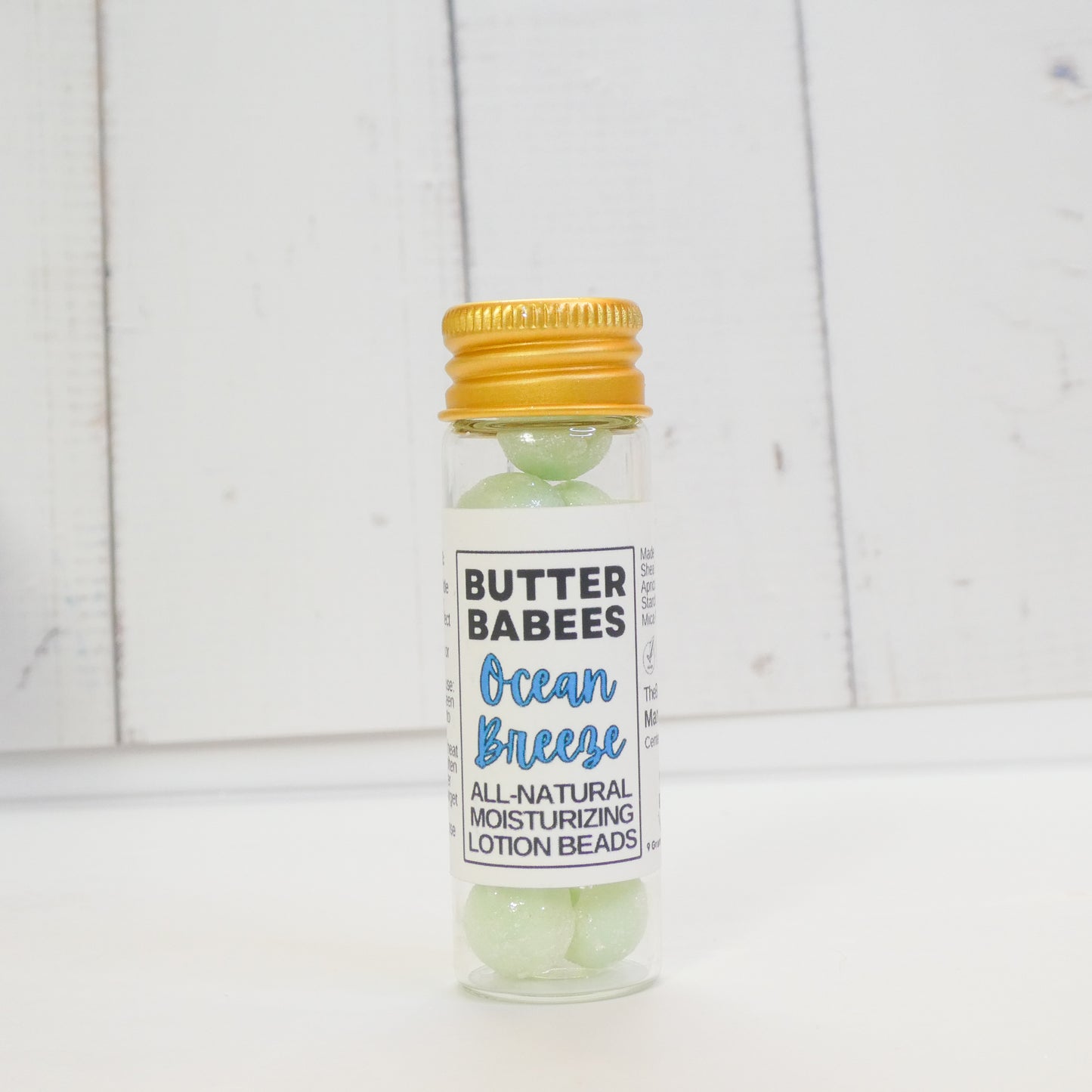 Ocean Breeze Exfoliating Sugar Scrub -handmade, all-natural exfoliating scrub beads