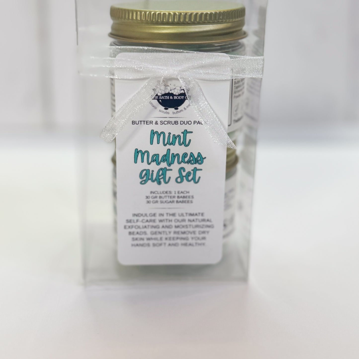 Duo Pack Gift Set lotion, exfoliant, natural, handmade
