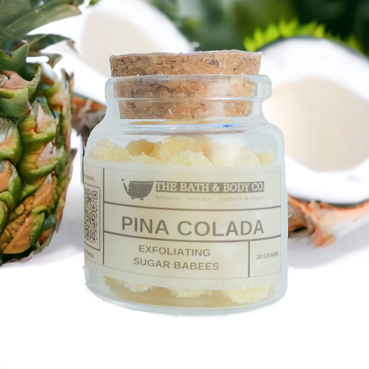 Pina Colada Exfoliating Sugar Babees