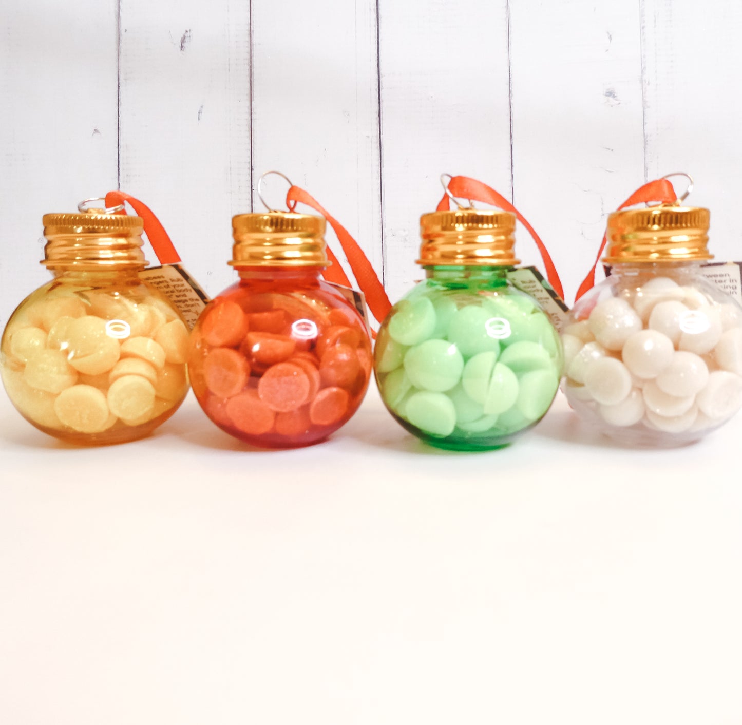 Body Butter Ornaments - individual lotion bead ornaments gifts