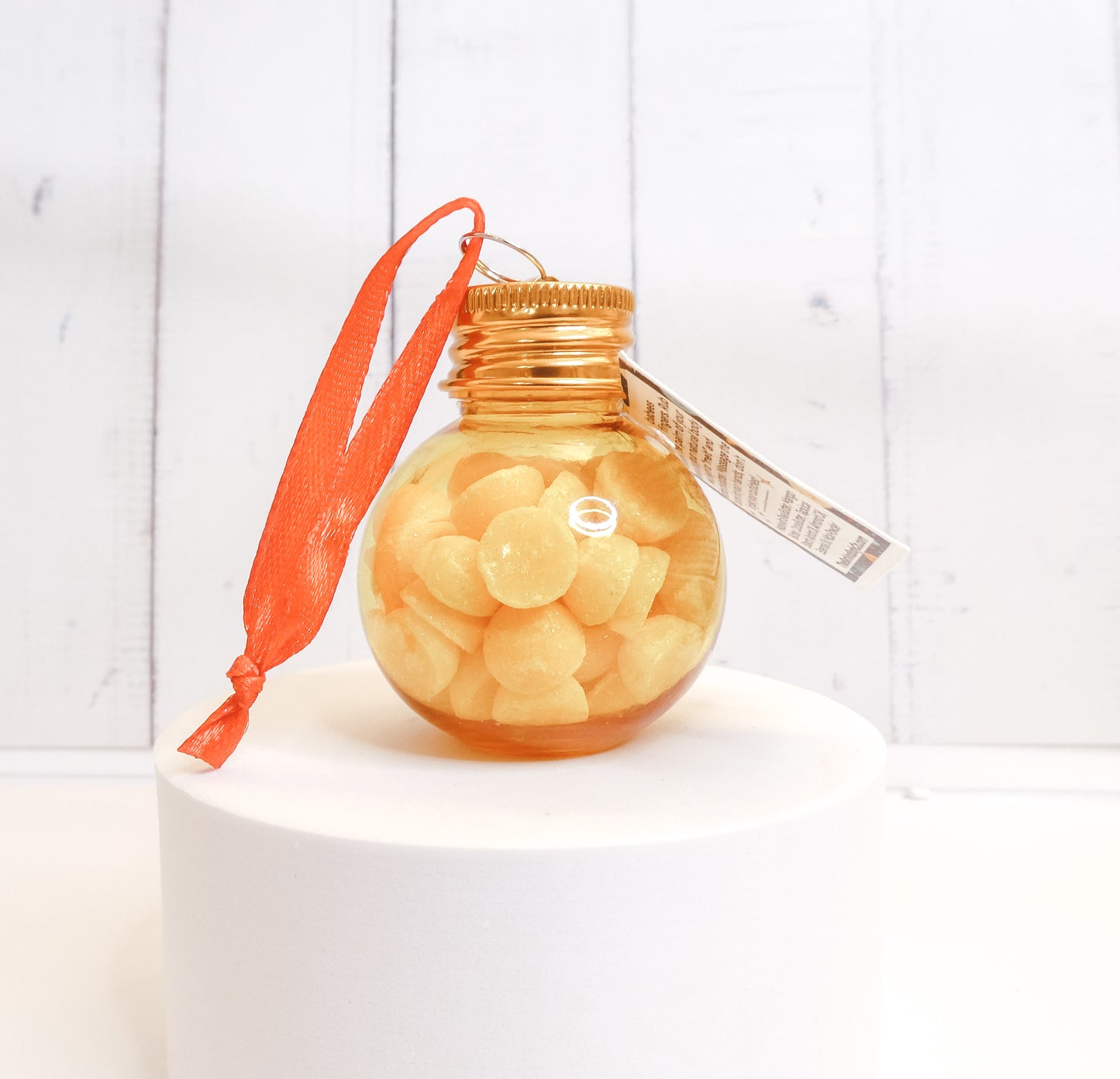 Body Butter Ornaments - individual lotion bead ornaments gifts