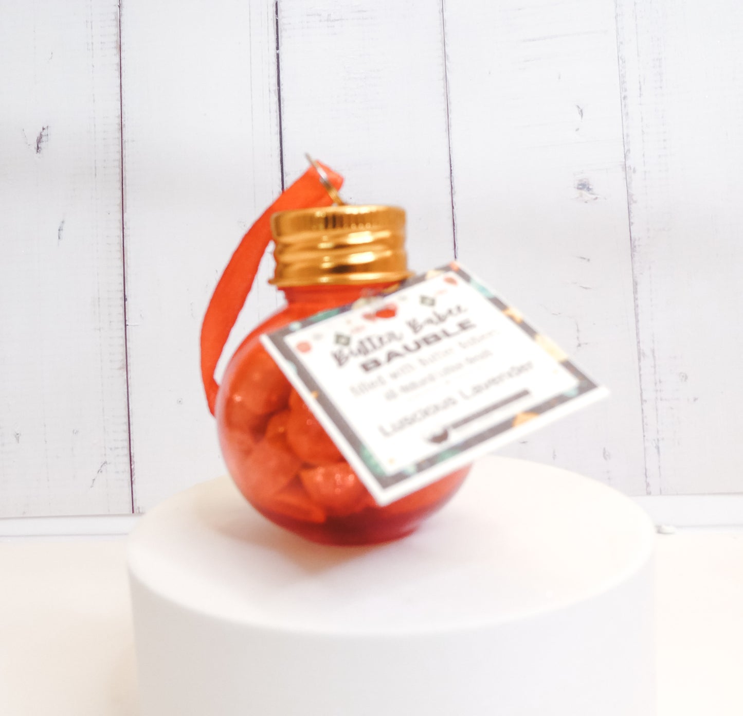 Body Butter Ornaments - individual lotion bead ornaments gifts
