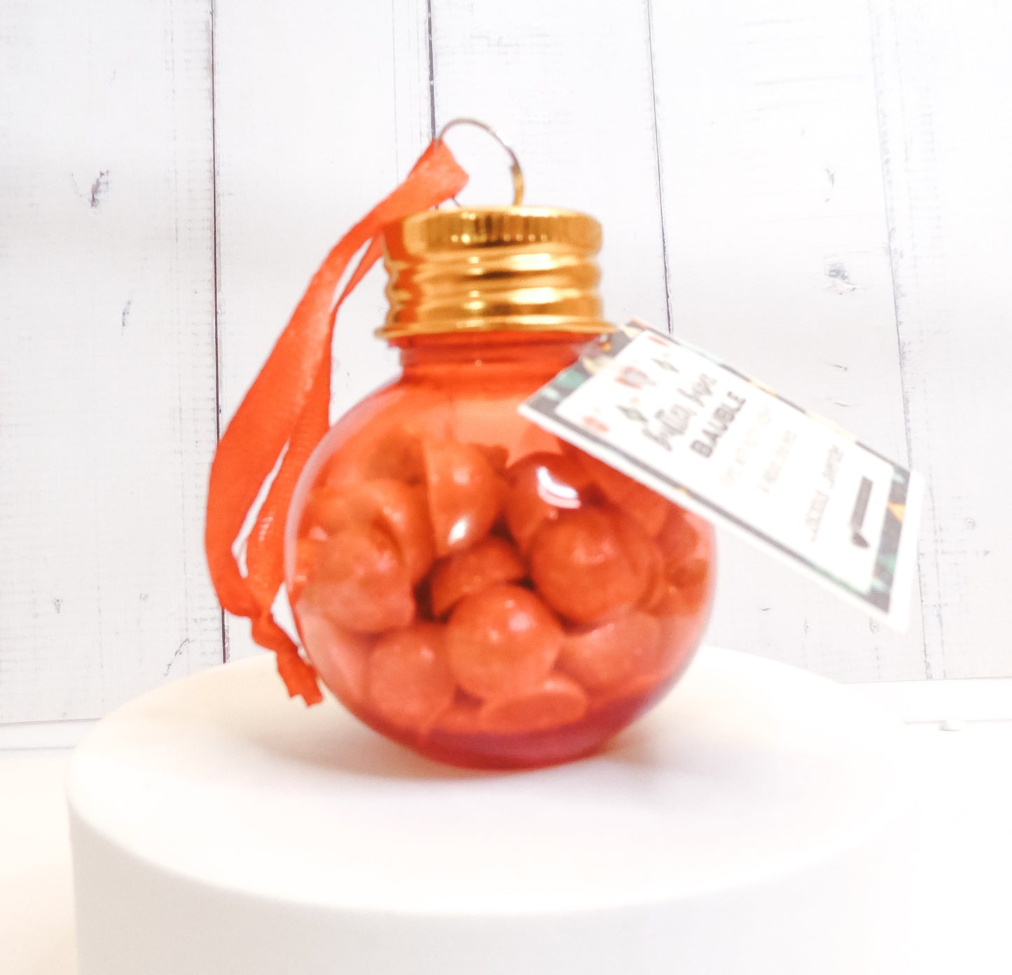 Body Butter Ornaments - individual lotion bead ornaments gifts