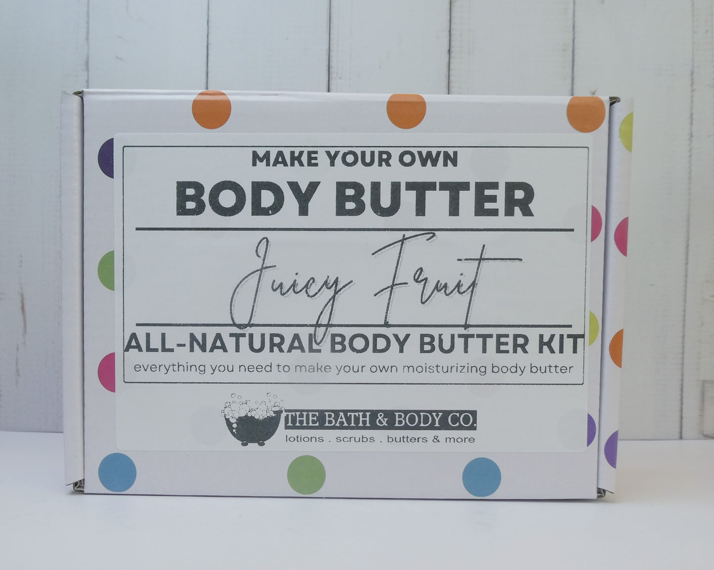 Make Your Own All-Natural Body Butter Kit, DIY, lotion, moisturizer, shea butter