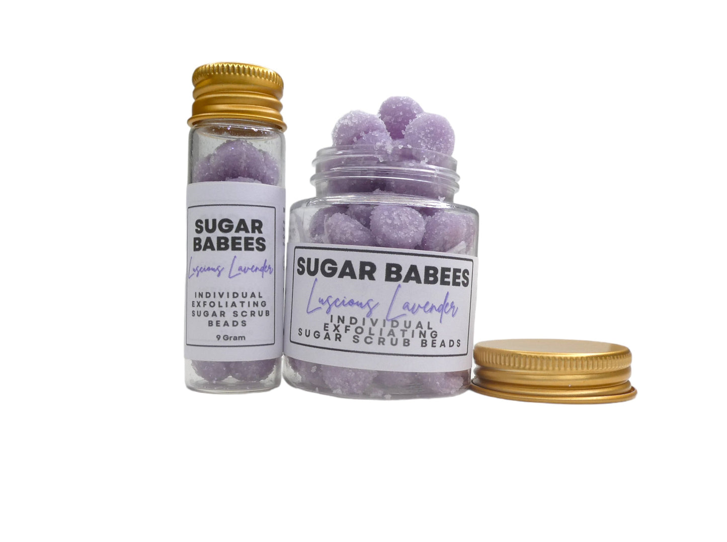 Luscious Lavender Exfoliating Sugar Babees