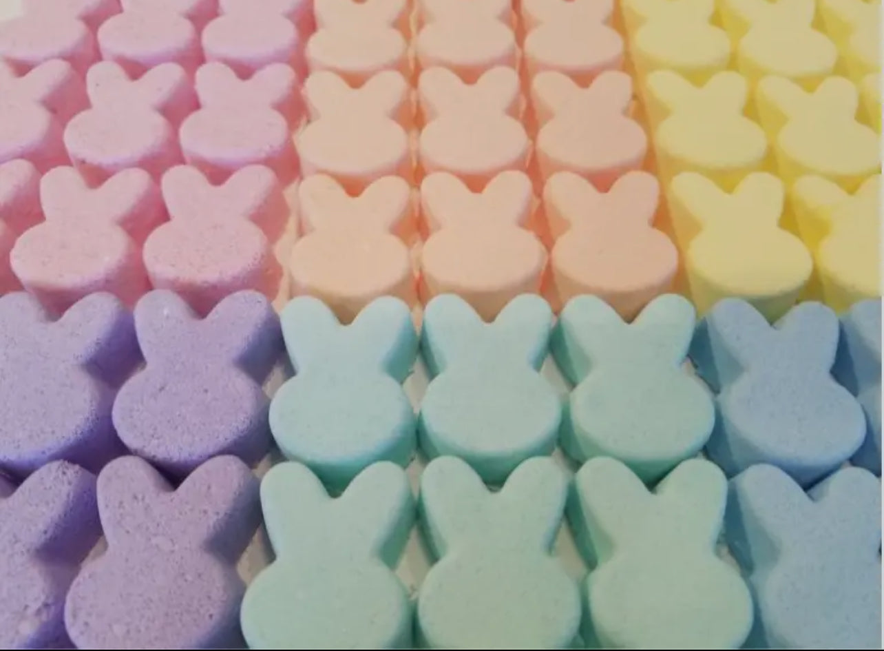 Peep Bath Bomb Bunnies