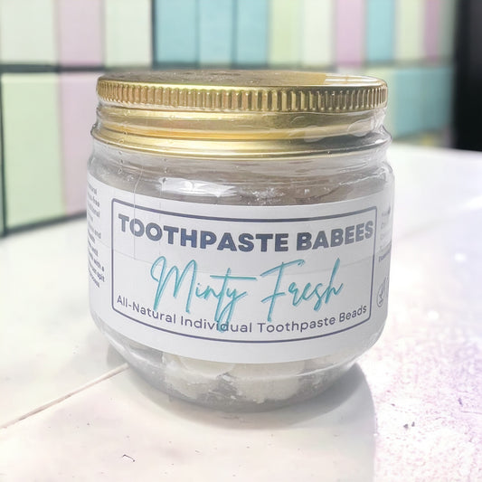 Mint Fresh All Natural Toothpaste Babees- Perfectly Imperfect Collection