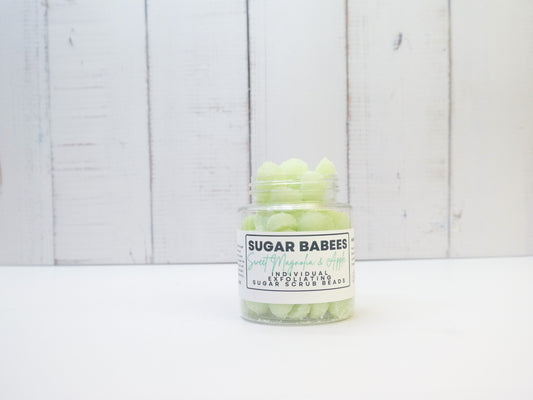 Sweet Magnolia & Green Apple Exfoliating Sugar Babees