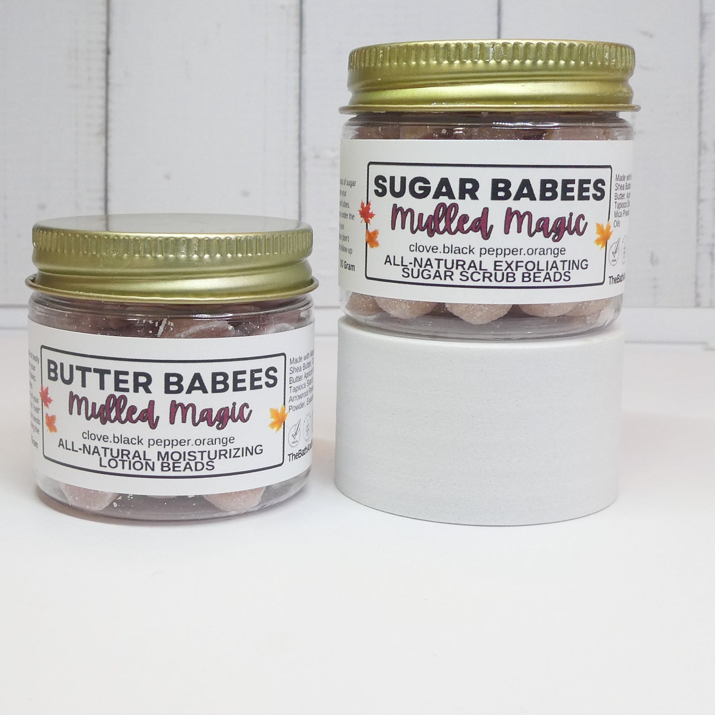 Mulled Magic Exfoliating Sugar Scrub-handmade, all-natural exfoliating scrub beads
