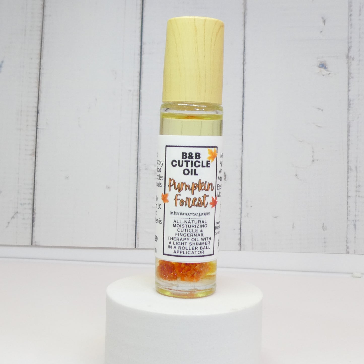 Pumpkin Forest Shea Butter handmade, all-natural moisturizing lotion beads